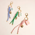 Mahjong Tile Charm Keychain | Mahjong Gift for Women | Paracord Bag Charm with Heart AccentMahjong Tile Charm Keychain | Mahjong Gift for Women | Paracord Bag Charm with Heart Accent