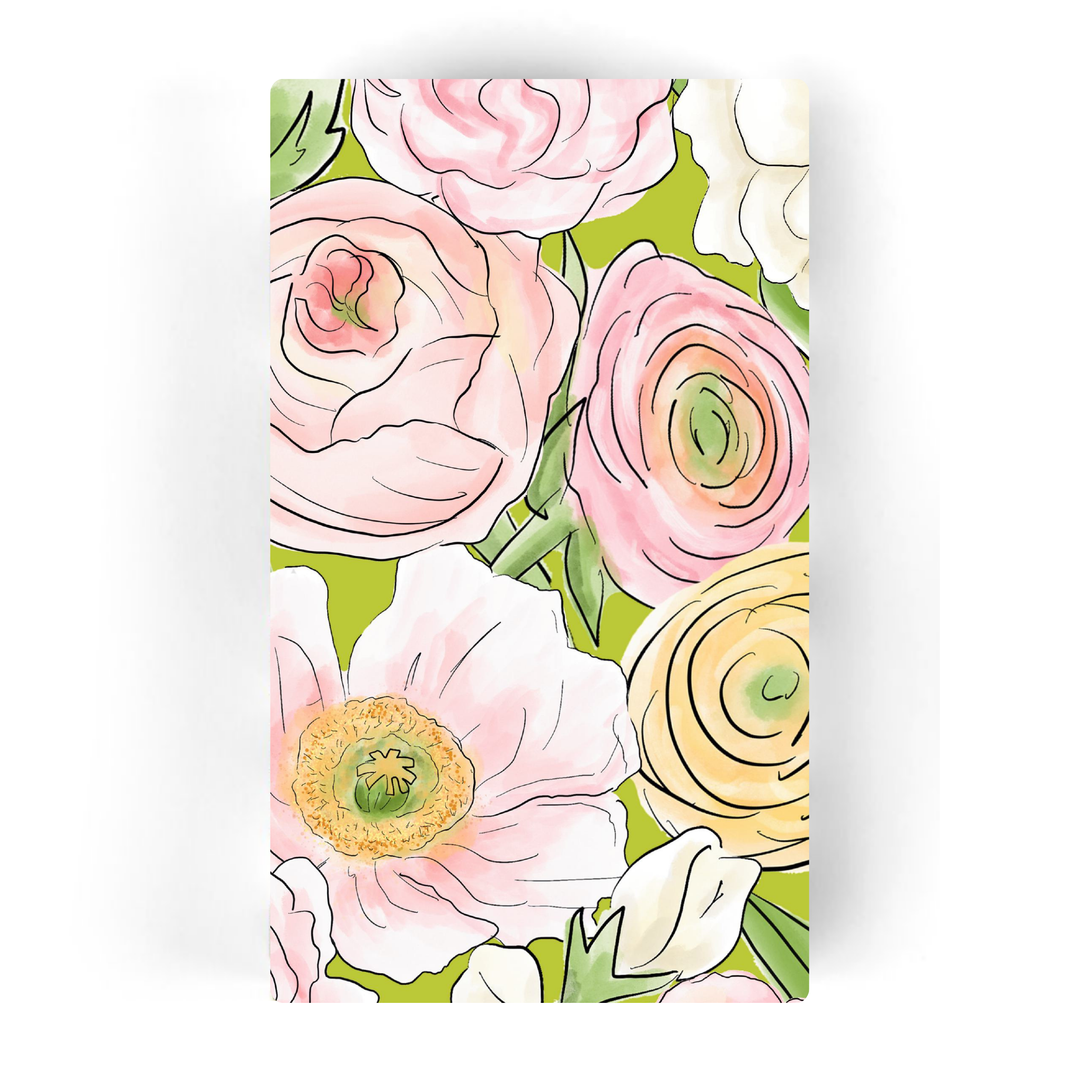 Fabulous Garden Floral Pattern 24ct Guest Napkins (3 ply)