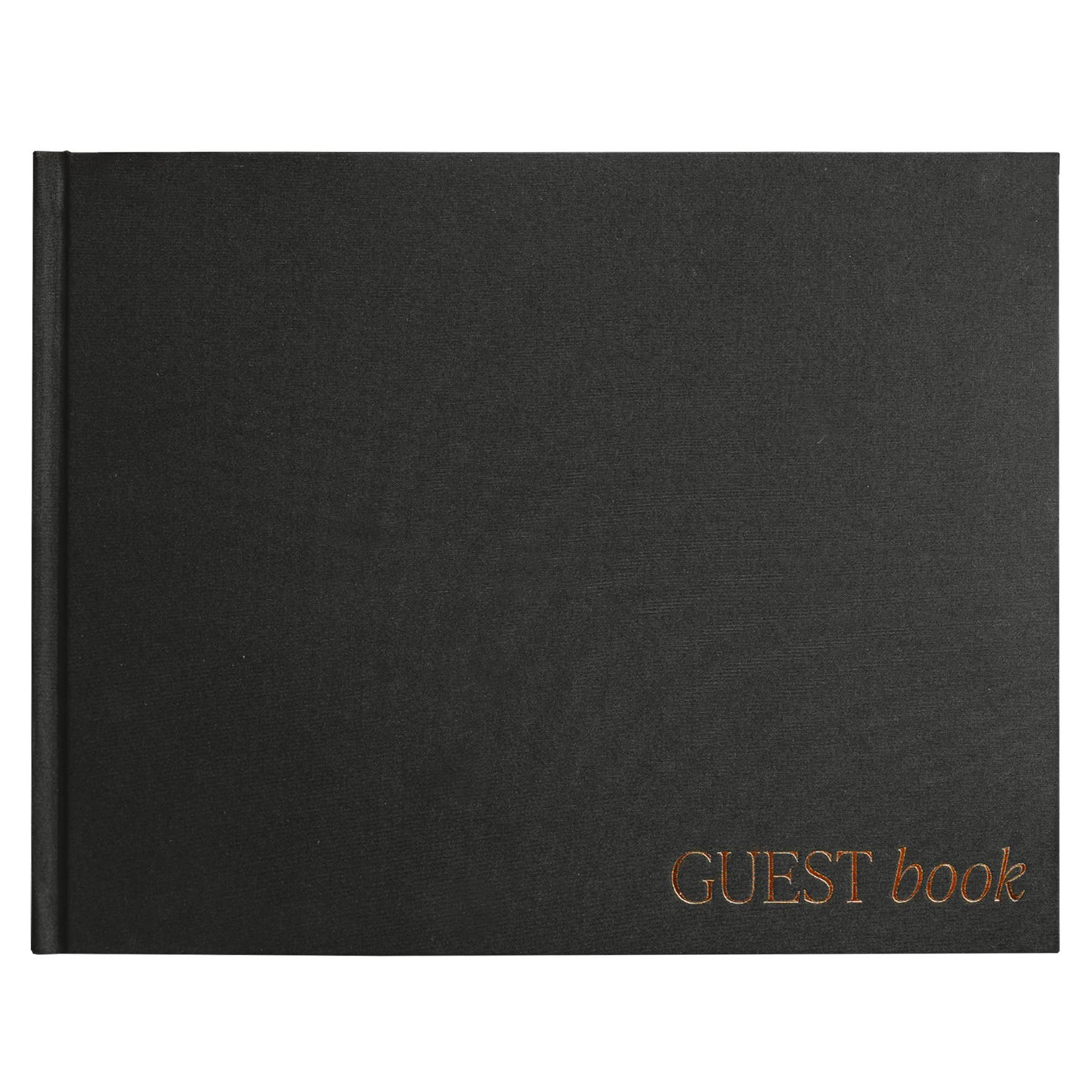 Black Guestbook - Event Guest Book